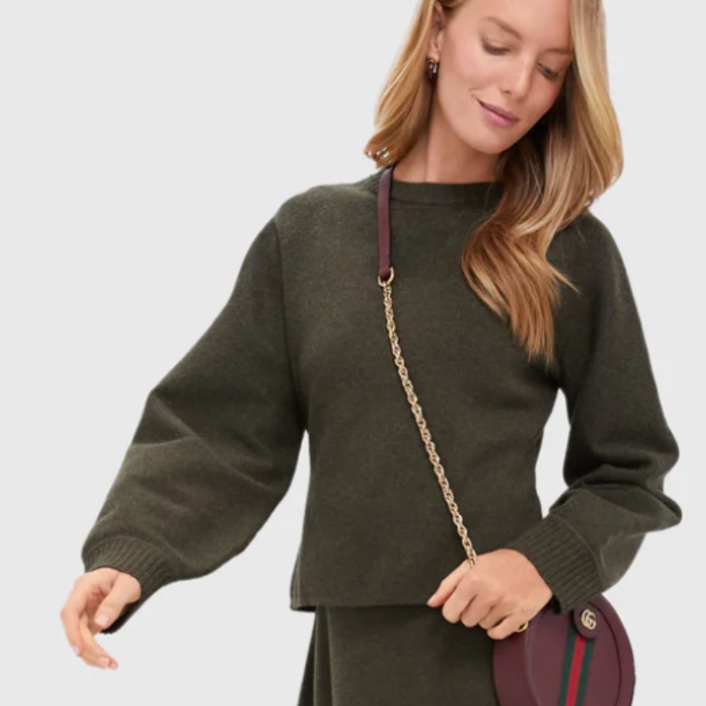 Tuckernuck Moss Green Ivey Sweater